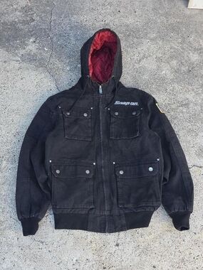 Snap On Tools Men’s Size Small Work Wear Full Zip Up Quilted Jacket